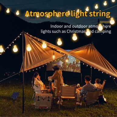 LED圣诞灯 - HCP179  太阳能乳白球灯串